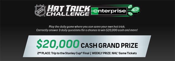 NHL Hat Trick Challenge Presented by Enterprise