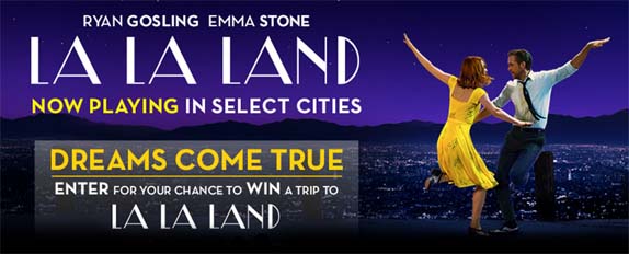 Landmark Cinemas La La Land Contest