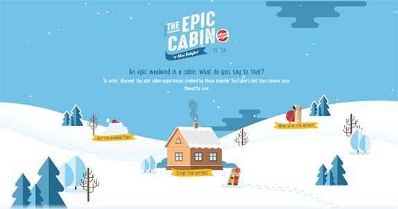 Mini Babybel Epic Cabin Contest