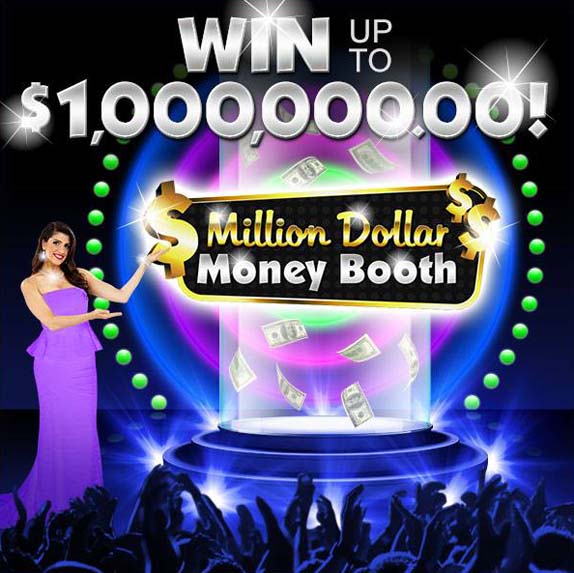 PCH Million Dollar Money Booth Game Win up to $1,000,000.00!