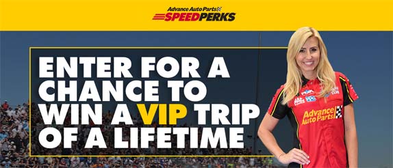 Speed Perks Two Year Anniversary Sweepstakes