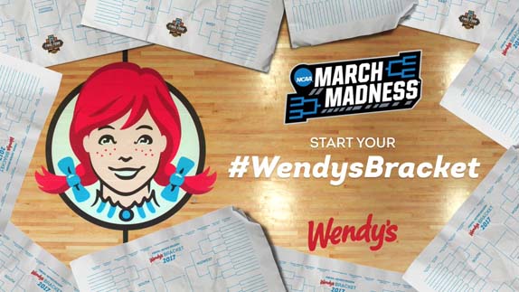 Fresh, Never Frozen Wendy’s Bracket Promotion