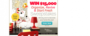 better homes sweepstakes