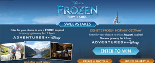 disney frozen sweepstakes