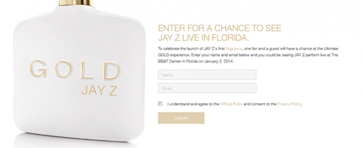 jay z sweepstakes