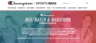 champion sports bras sweepstakes