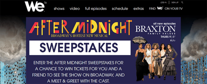 after midnight sweepstakes