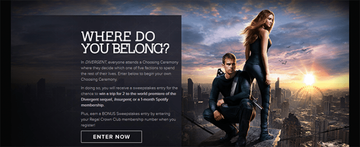 divergent sweepstakes