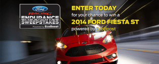 ford fiesta st sweepstakes
