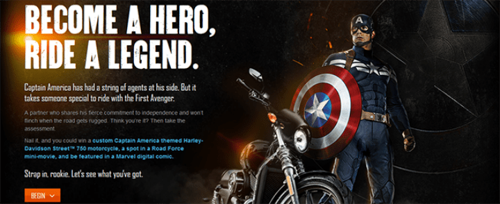 captain america contest