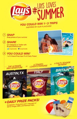 lays loves summer