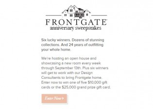 frontgate anniversary