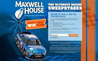 maxwell house racing