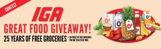 iga great food giveaway