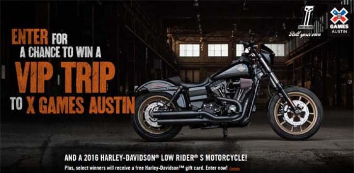 x games austin harley davidson