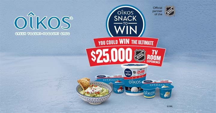 OIKOS Snack to Win Contest