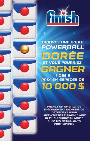 concours finish powerball doree