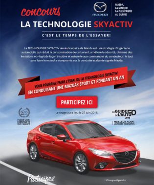 concours la technologie skyactiv