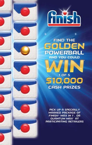 finish find the golden powerball contest
