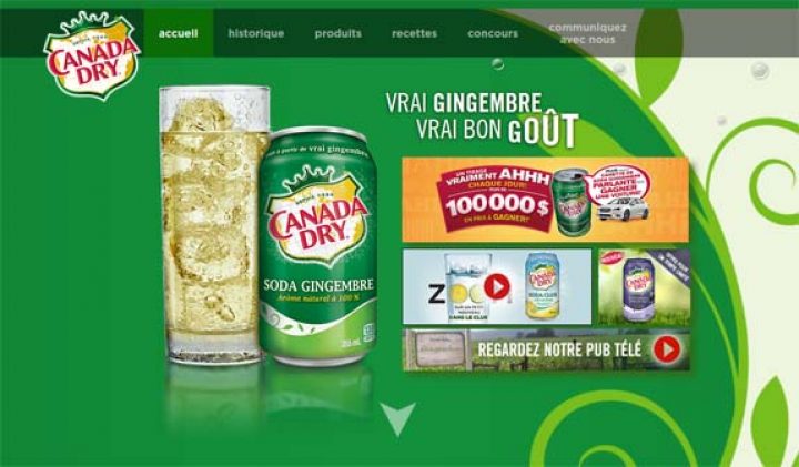 canada dry concours