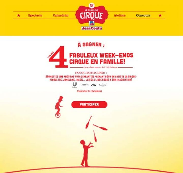 fabuleux cirque jean coutu