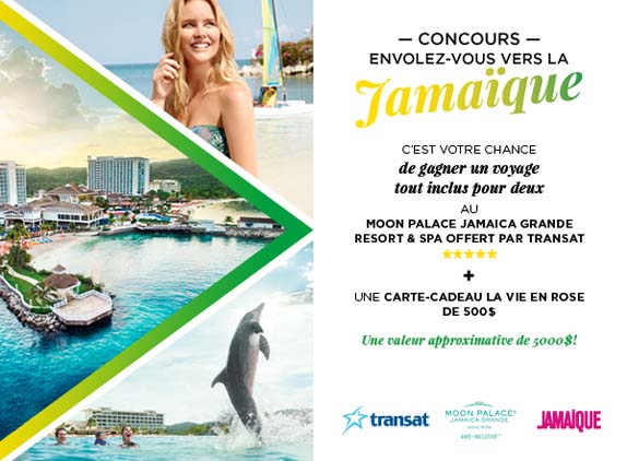 Concours Envolez-vous vers la Jamaïque