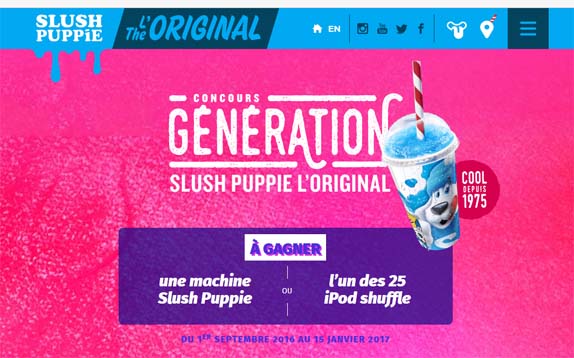 Concours Génération Slush Puppie