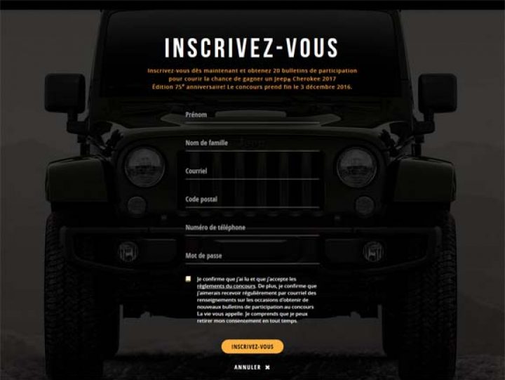 concours jeep