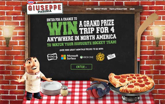 Dr. Oetker Giuseppe Contest