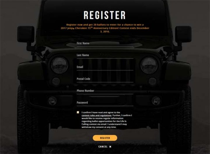 jeep contest