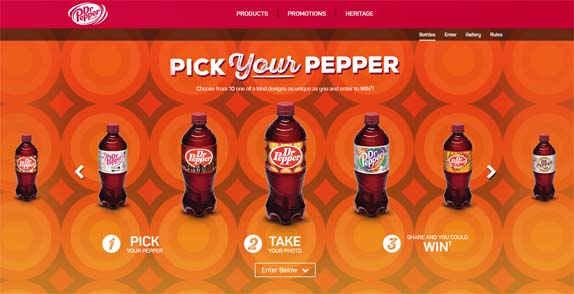 Dr Pepper Pick Your Pepper Contest