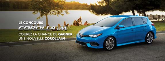 Concours Toyota Corolla