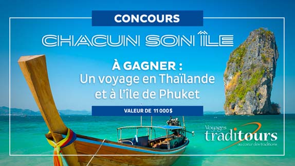 Concours TV5 Chacun son île