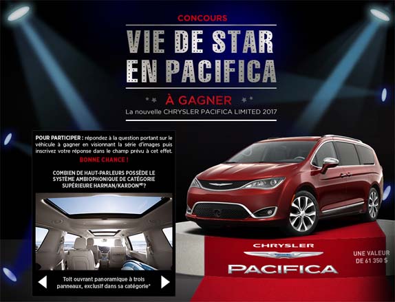 Concours TVA La voix junior Vie de Star en Pacifica