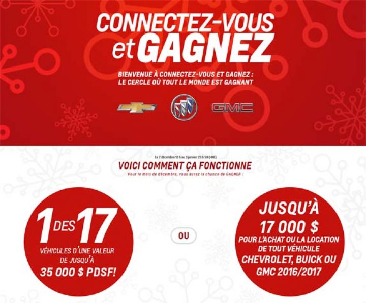 connectez vous et gagner