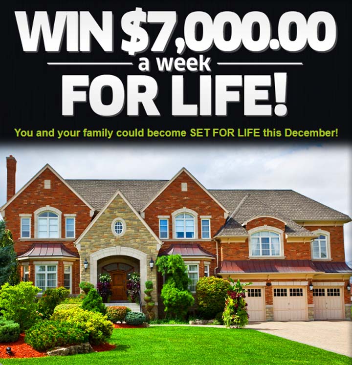 NBC Win ,000.00 A Week For Life Sweepstakes Sweepstakes PIT