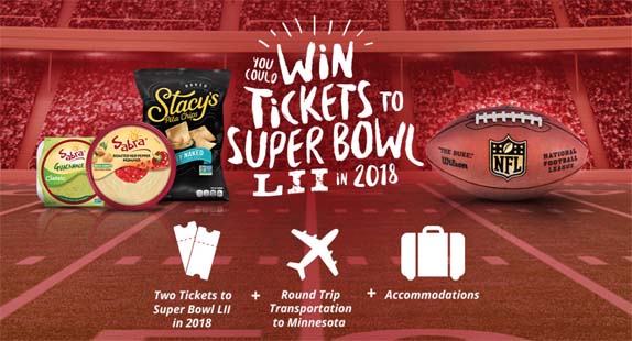Sabra Super Bowl Sweepstakes