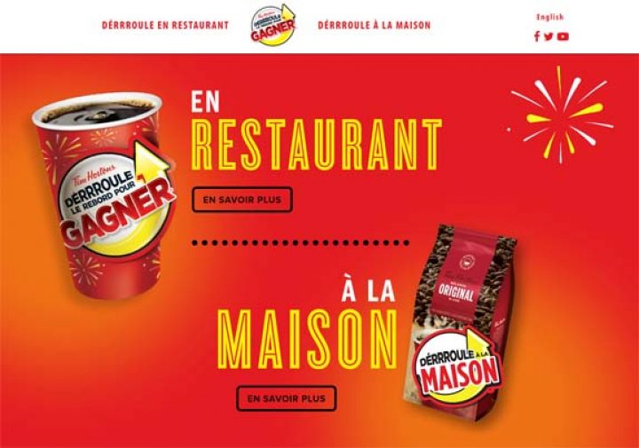 concours derrroule le rebord tim hortons