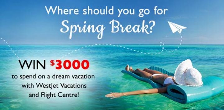 spring break contest