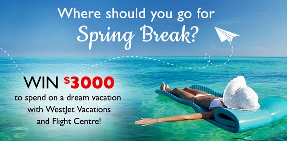 Where should you go… for Spring Break? Contest