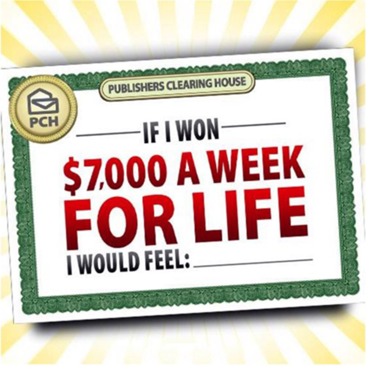 $7,000 a Week for Life