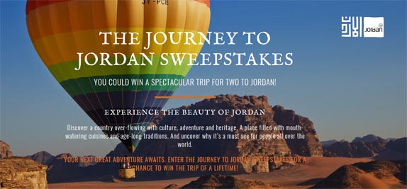 National Geographic Journey to Jordan Sweepstakes