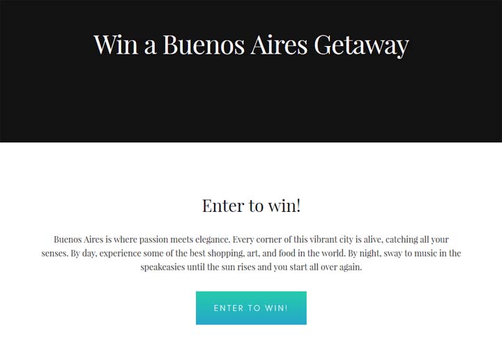Discoverer Buenos Aires Giveaway