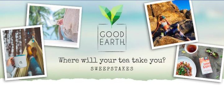 Where Will Your Tea Take You? Sweepstakes