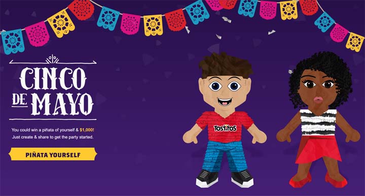 Tostitos PIÑATA PARTY Sweepstakes