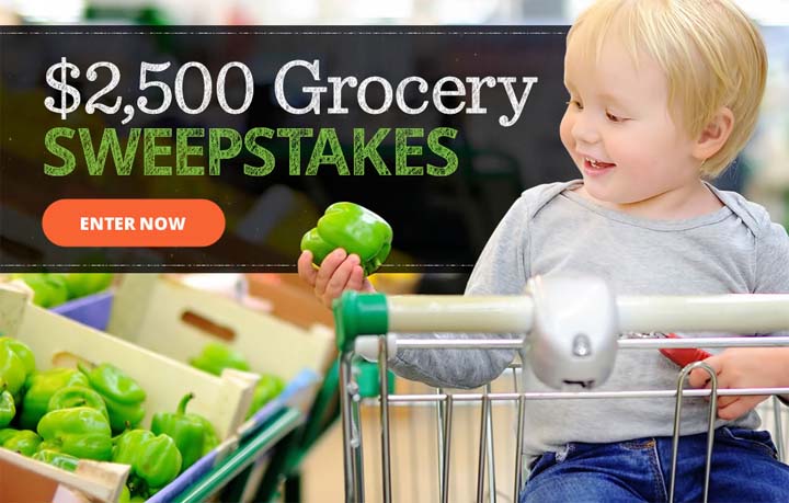 The $2,500 Grocery Sweepstakes