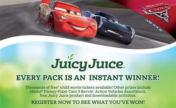 Juicy Juice Race for Juicy Rewards Instant Win Game