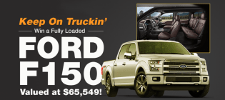 PCH Brand New Ford F-150 Platinum Giveaway