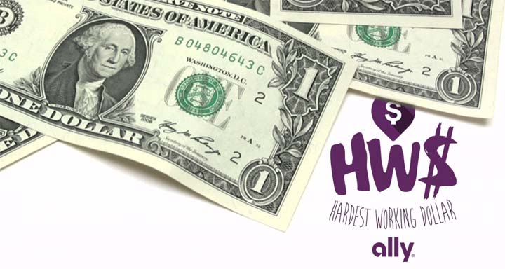 Ally Hardest Working Dollar Sweepstakes