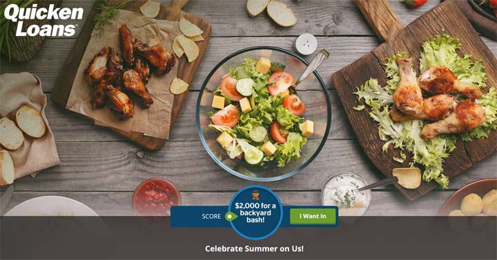 Quicken Loans Summertime Backyard Bash Promotion